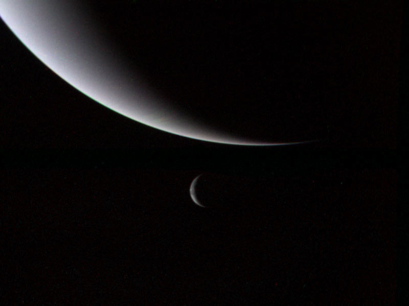 Voyager 2 Neptune and Triton